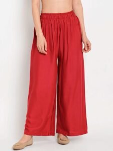 Rust Women’s Plain Palazzo Pants
