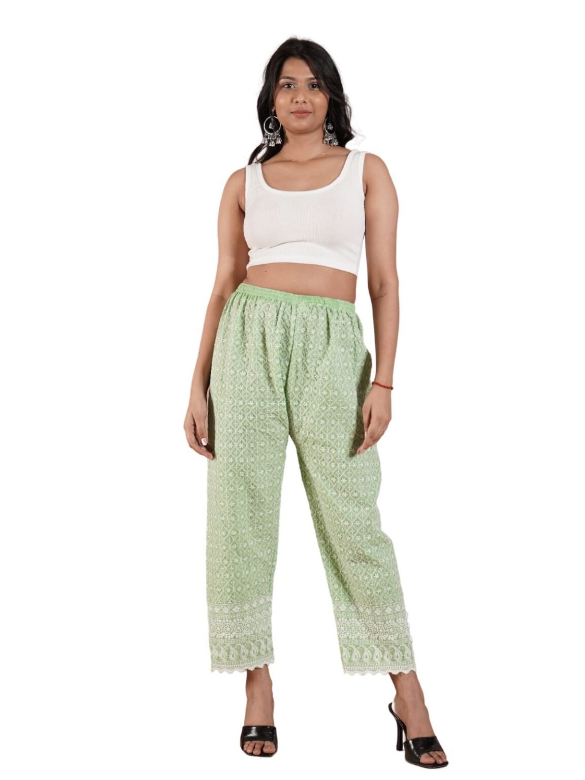 Fashion-Forward  Green Plazo Pants: Unique Styles in Every
Hue
