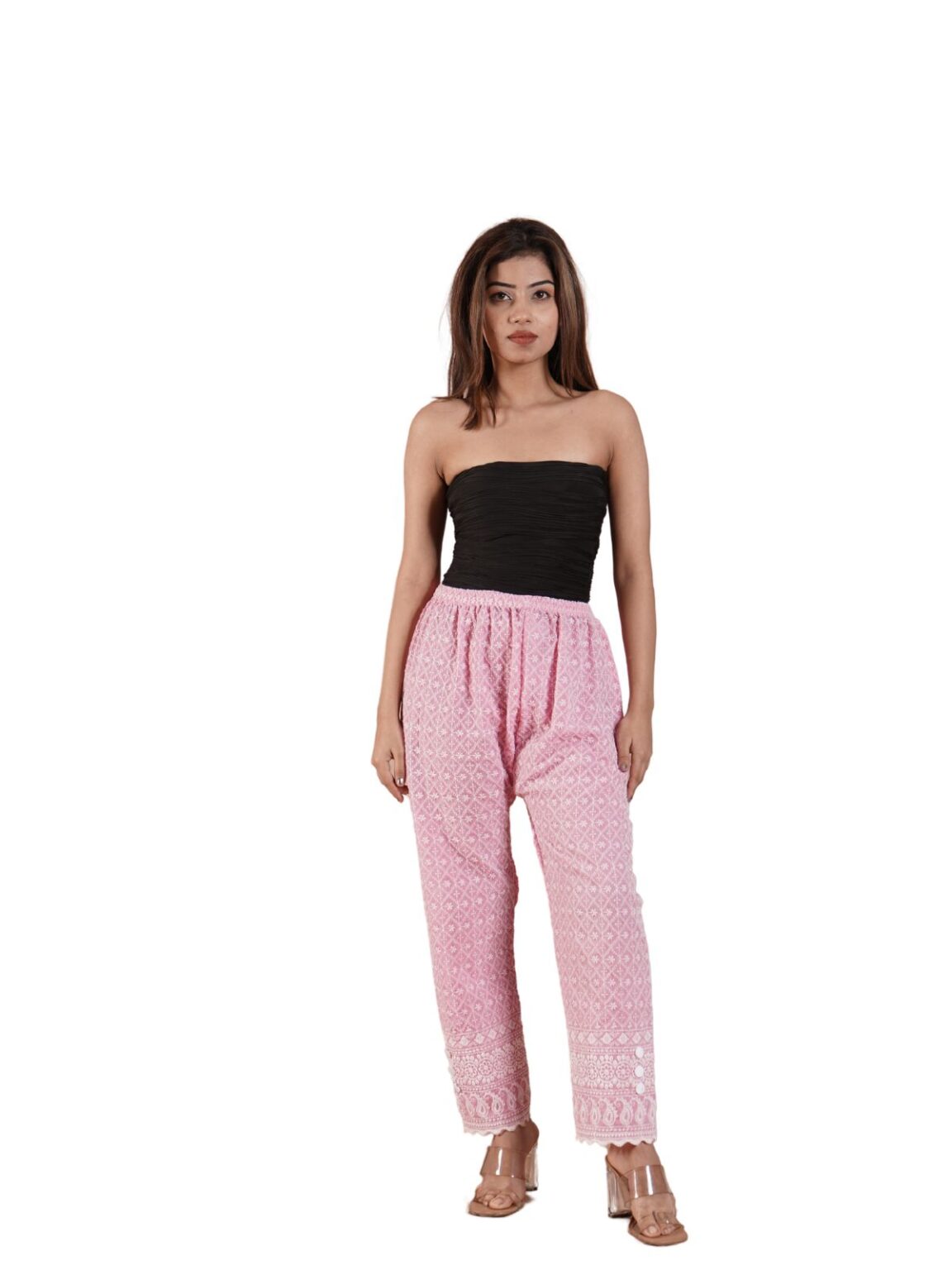 Colorful Pink Plazo Pants Collection:
Stand Out in pink