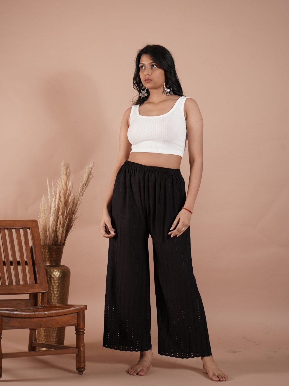 Stylish Black Shera Plaazo for Every
Occasion