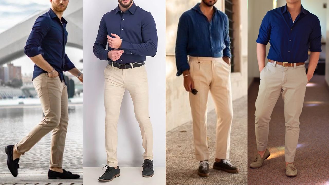 Best blue shirt matching pant ideas for men