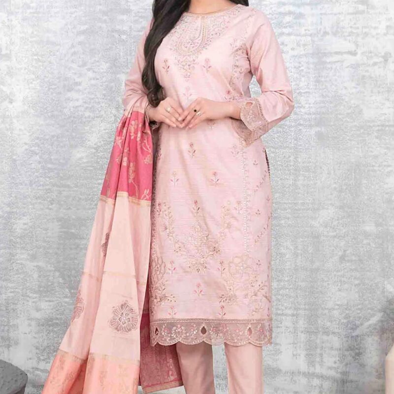 Mabel By Tawakkal Unstitched 3 Piece Emb Fancy Lawn Collection-D-1025 – Shomi Official