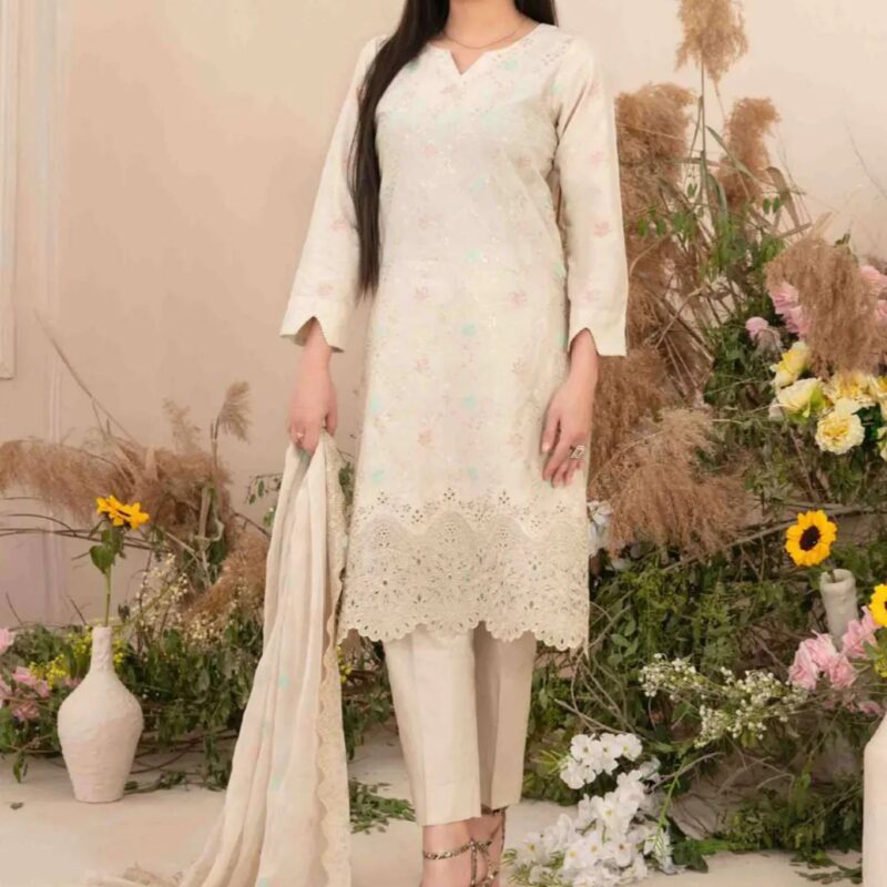 Zarna By Tawakkal Unstitched 3 Piece Emb Lawn Collection-D-1162 – ASIM FABRIC