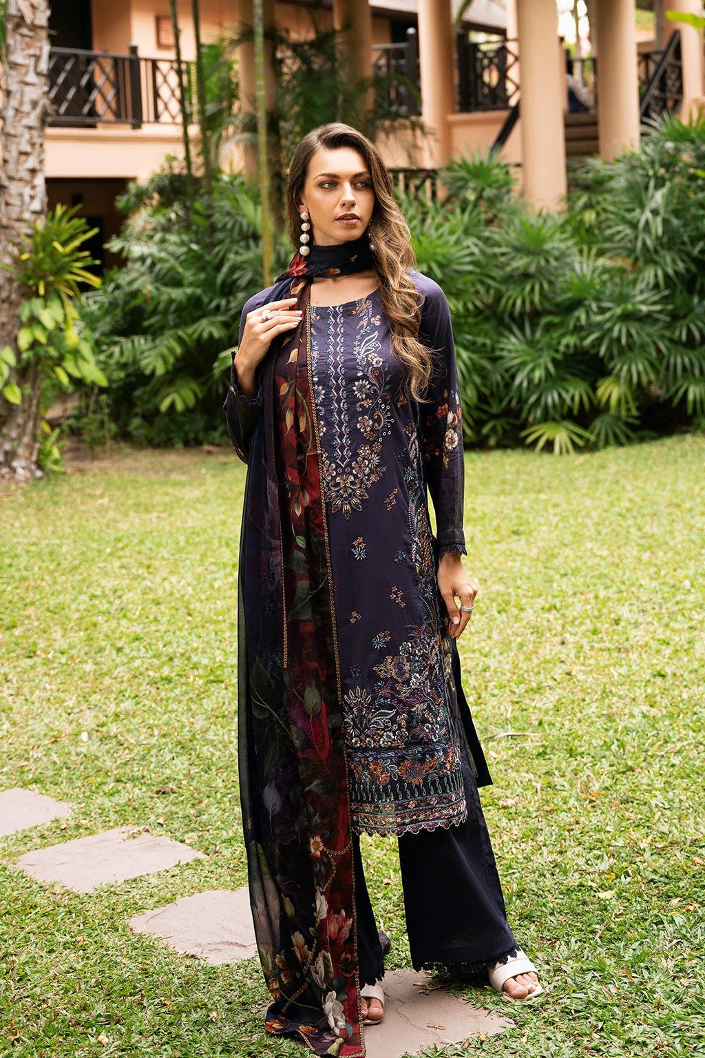 Ramsha Riwayat Luxury Lawn Volume 11 Y-1103 – Exclusive Discount – Buy More, Save More!