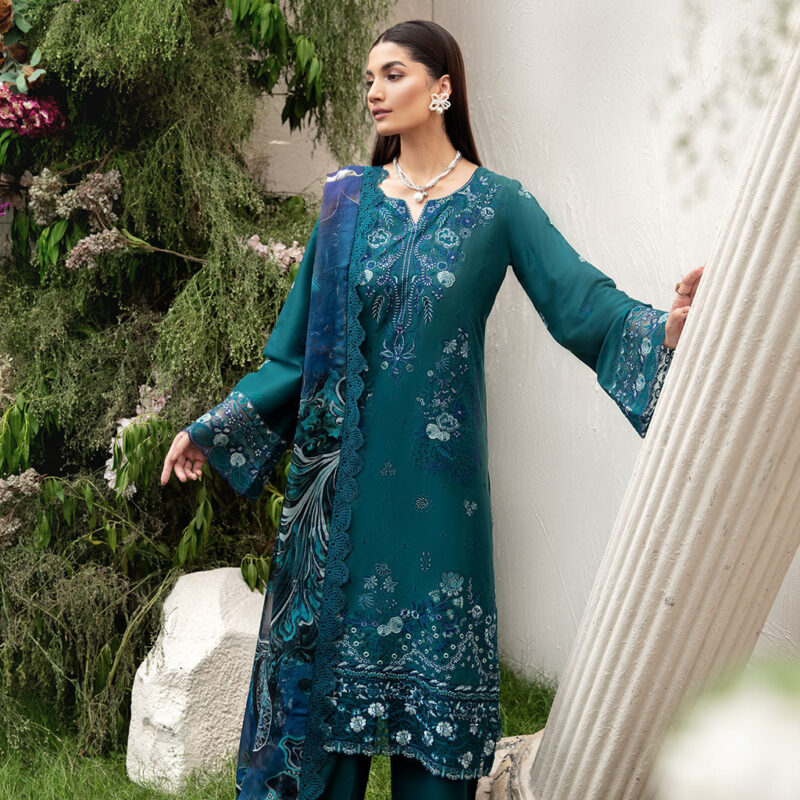 Ramsha Riwayat Luxury Lawn Vol 10 Y-1002 - Sale Now - Flash Sale Happening Now!