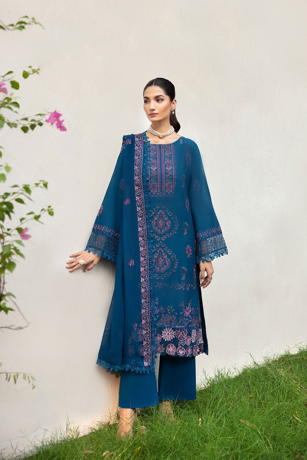 Ramsha Riwayat Luxury Lawn Vol 10 Y-1008 – Best Deal – Best Deals Available Now