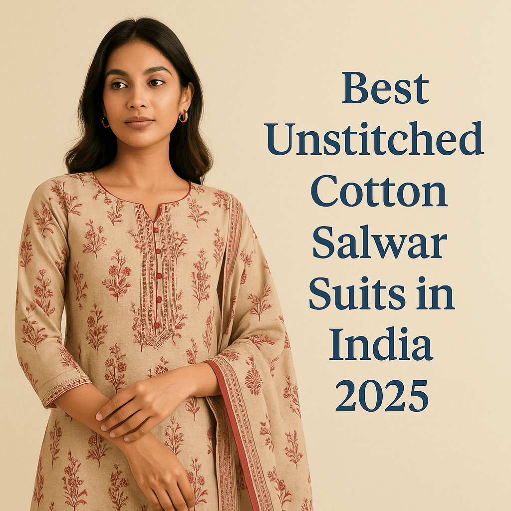 Unstitched cotton salwar suit by Teradozz