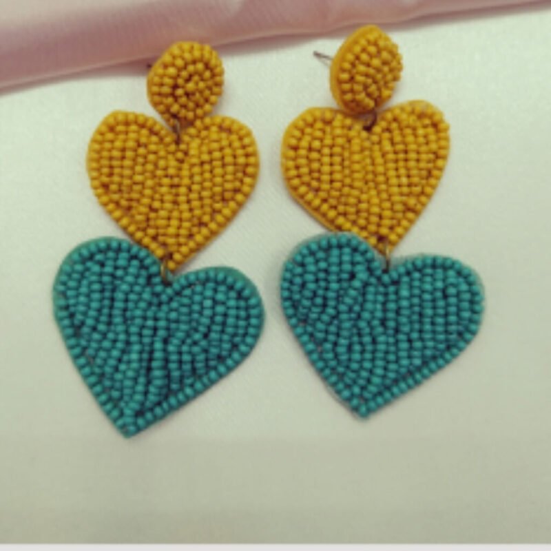 Classic Beaded Party Wear Earrings for Women