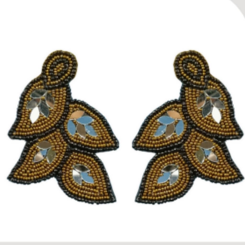 Modern Beaded Party Wear Earrings for Women