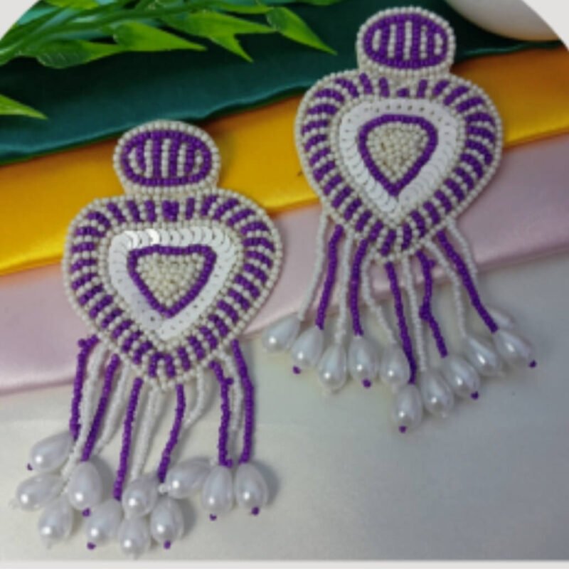 Premium Lightweight Beaded Earrings for Women
