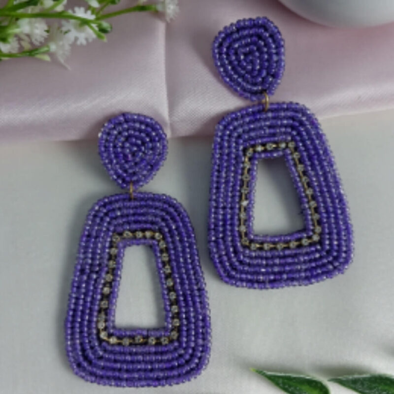 Handcrafted Beaded Fashion Earrings for Women