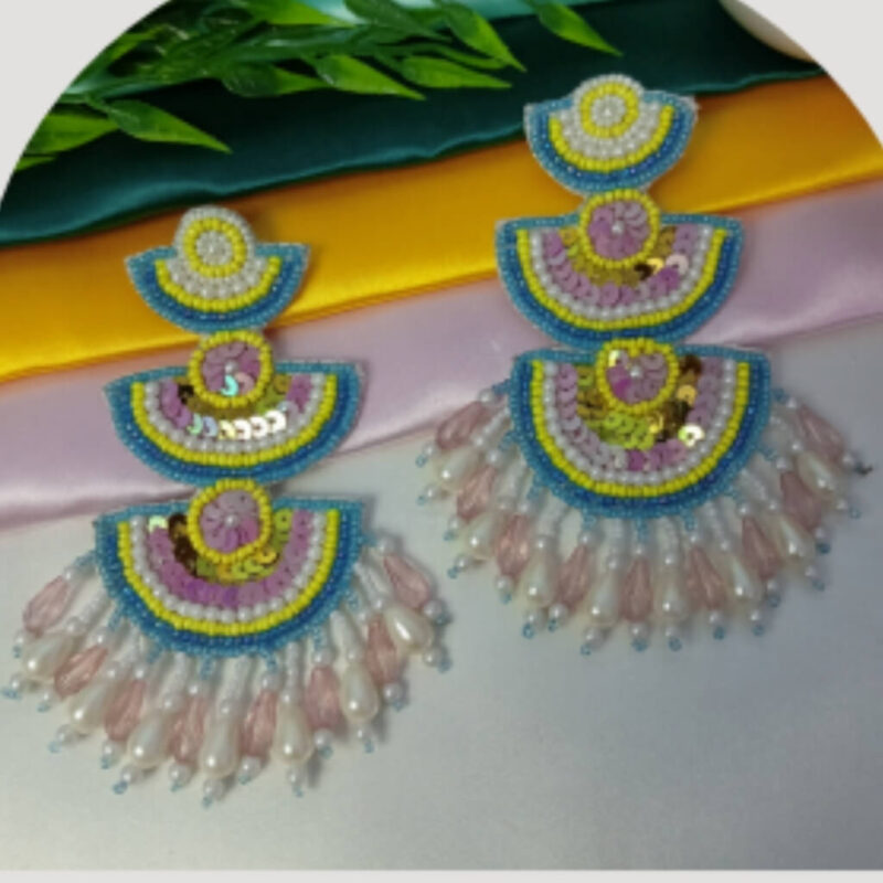 Stylish Beaded Fashion Earrings for Women