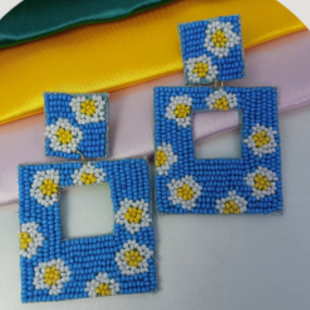 Premium Beaded Fashion Earrings for Women