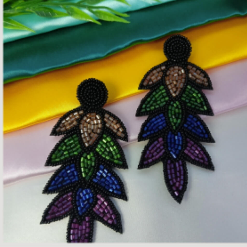 Modern Beaded Fashion Earrings for Women