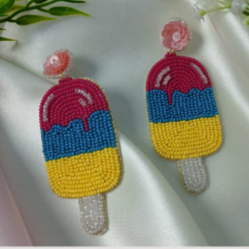 Trendy Beaded Daily Wear Earrings for Women