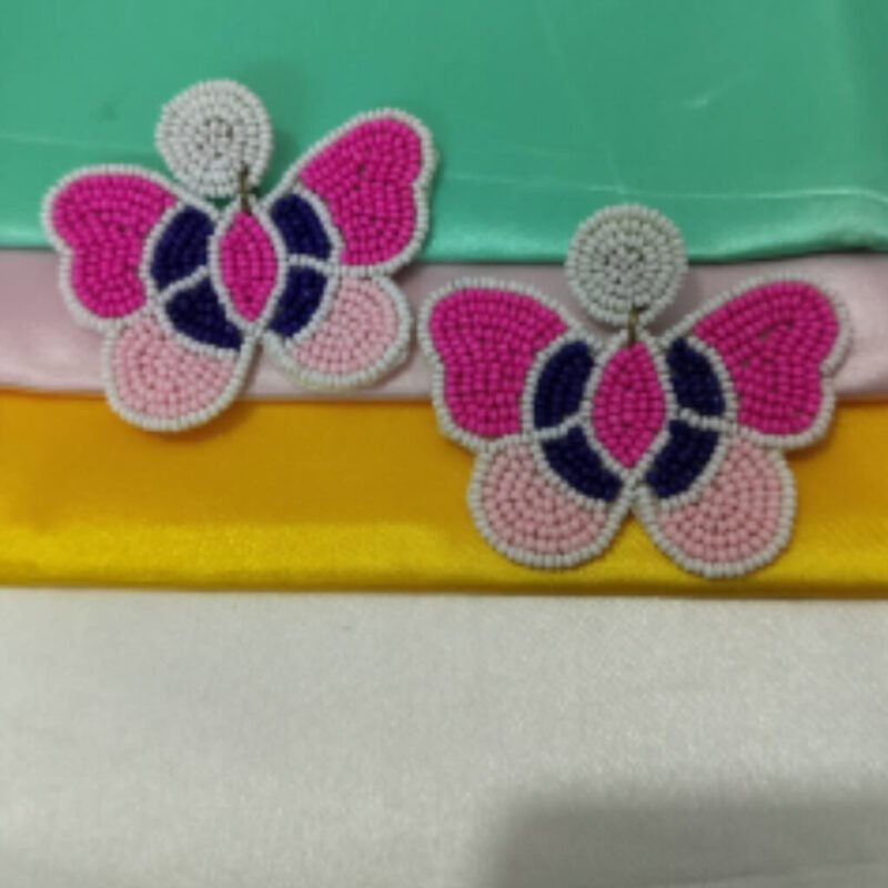 Stylish Beaded Statement Earrings for Women | Lightweight Jewellery