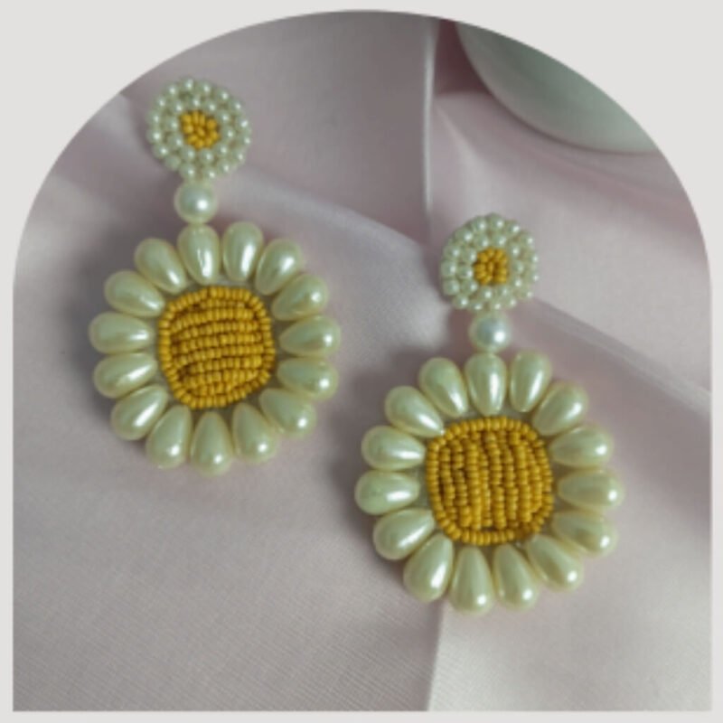 Classic Beaded Earrings for Women | Lightweight Fashion Jewellery