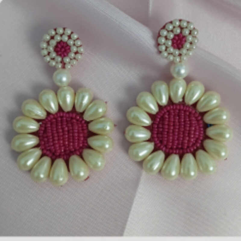 Premium Beaded Earrings for Women | Lightweight Fashion Jewellery