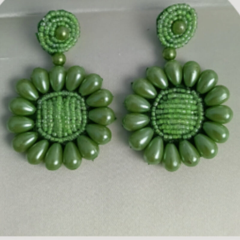 Stylish Beaded Drop Earrings for Women | Party Wear Jewellery