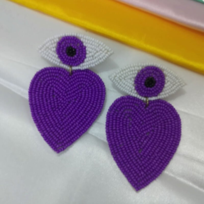 Classic Beaded Long Earrings for Women | Party Wear Jewellery