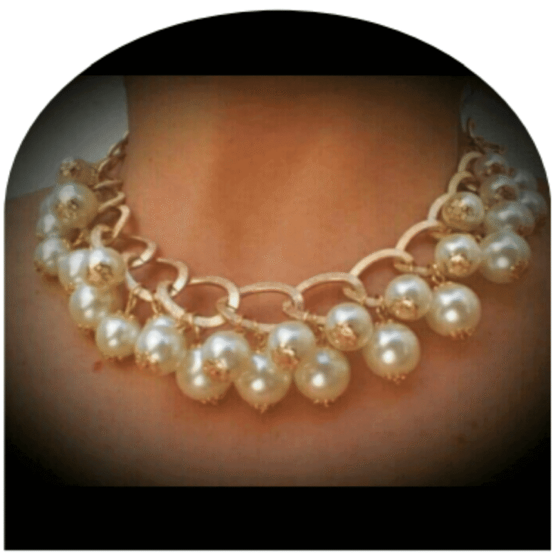 Design-07 – Multi Layer White Pearl Necklace for Women | Elegant Festive Jewellery