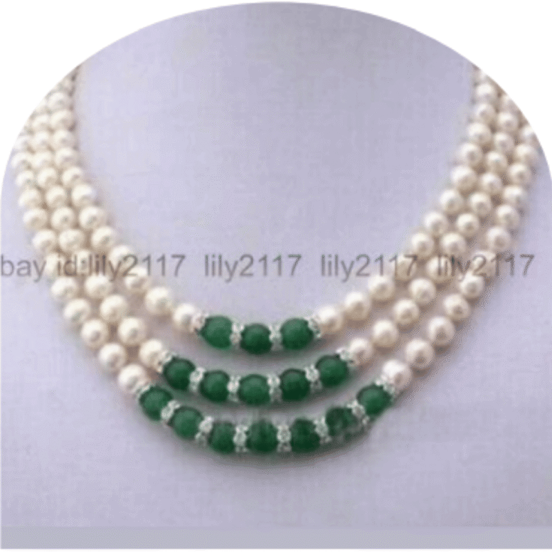 Design-11 – White Pearl Necklace for Women | Stylish Party Wear Jewellery