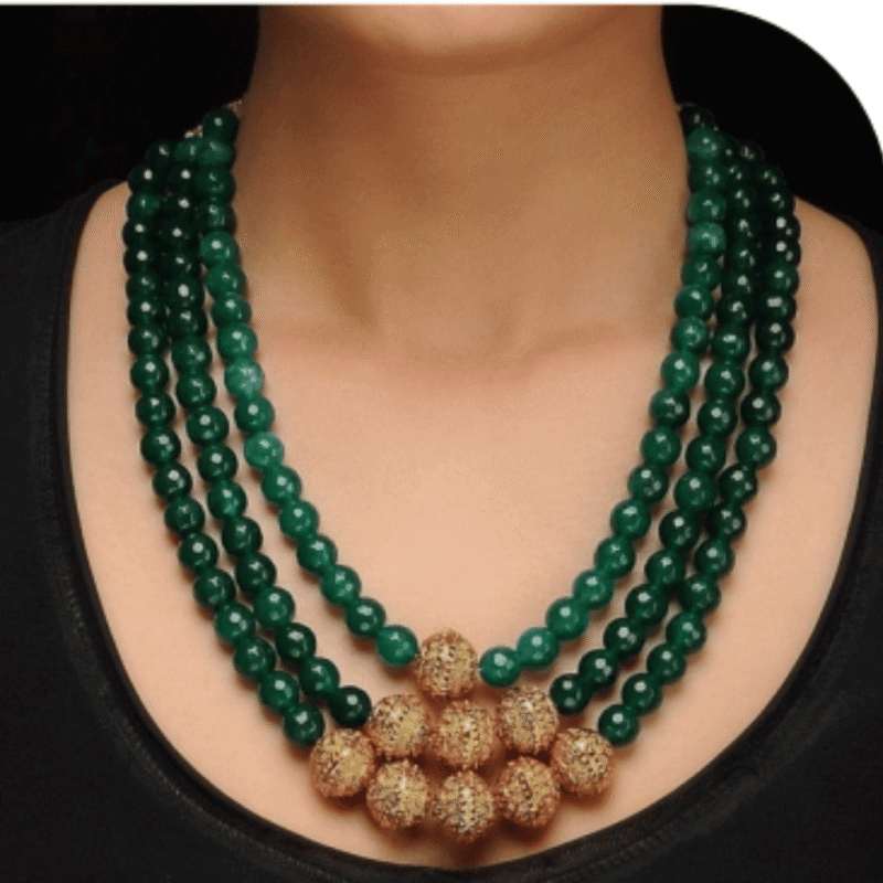 Design-16 – White Pearl Necklace for Women | Royal Look Wedding Jewellery