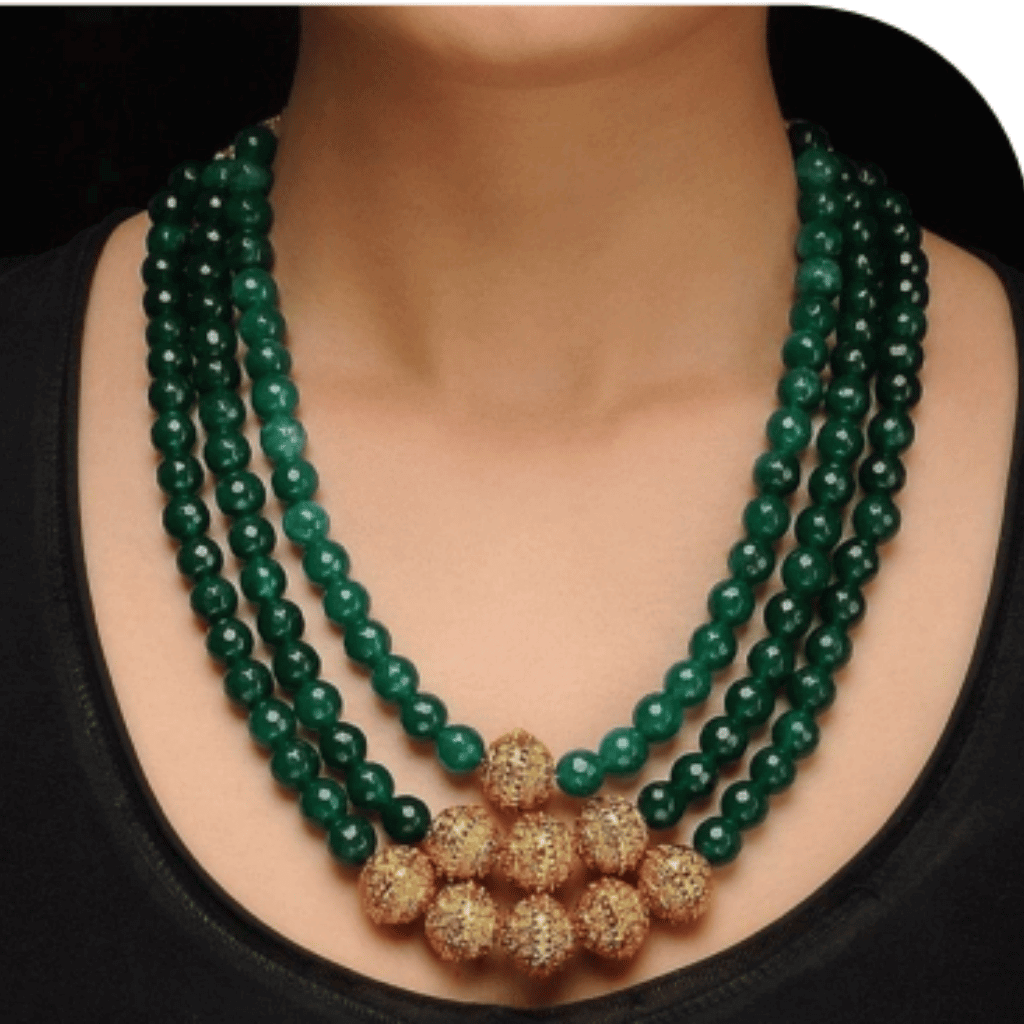 Design-16 – White Pearl Necklace for Women | Royal Look Wedding Jewellery