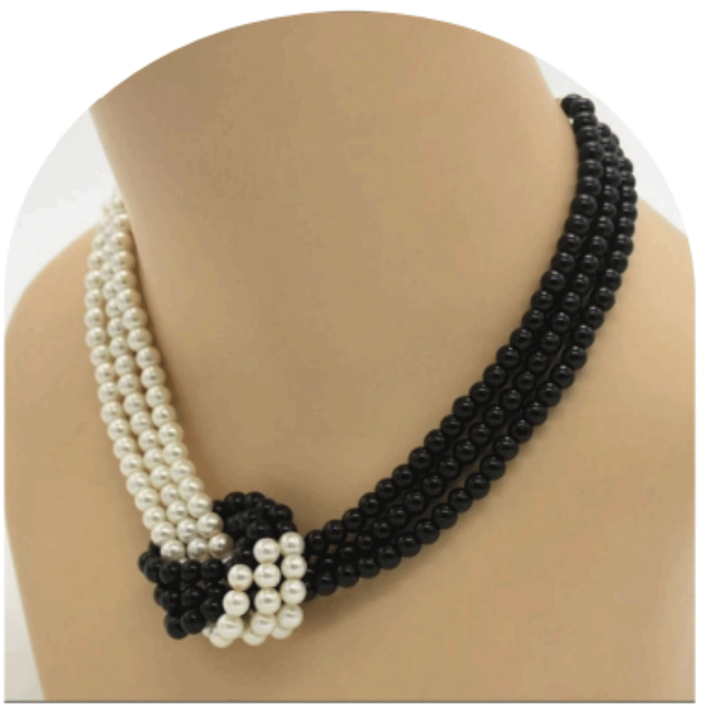 Design-30 – Elegant Pearl Necklace for Women | Lightweight Party Jewellery