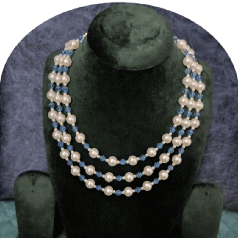 Design-33-C – Classic Pearl Necklace for Women | Traditional Jewellery Style