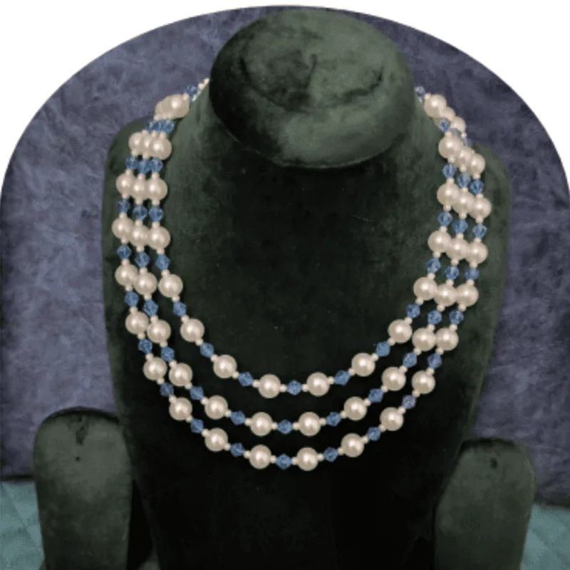 Design-33-C – Classic Pearl Necklace for Women | Traditional Jewellery Style