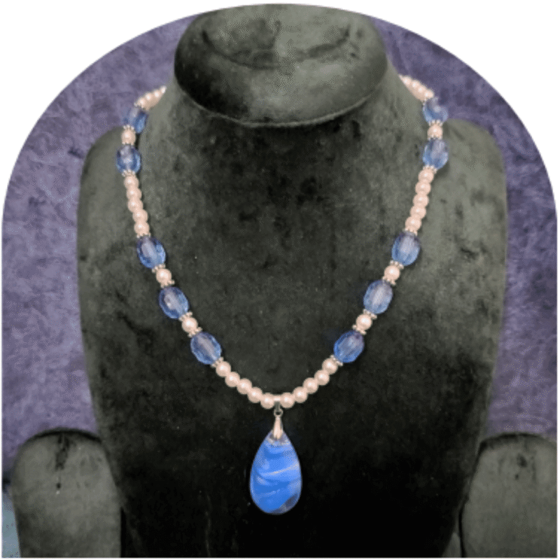 Design-36-A – Classic White Pearl Necklace for Women | Timeless Jewellery Design