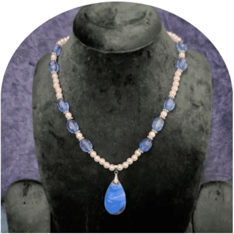 Design-36-A – Classic White Pearl Necklace for Women | Timeless Jewellery Design