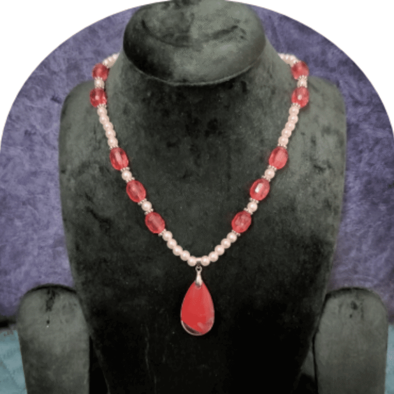 Design-36-B – Elegant Pearl Necklace for Women | Party & Festive Wear