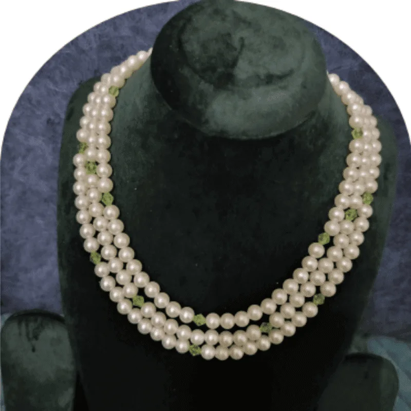 Design-53-B – Elegant Pearl Necklace for Women | Traditional Jewellery Look