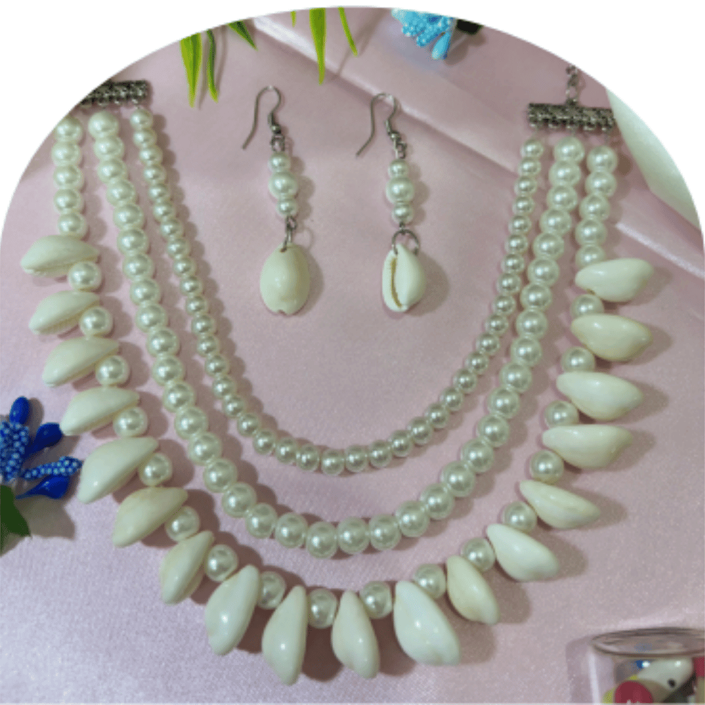 Design-55 – Ethnic Pearl Necklace for Women | Wedding Jewellery Look