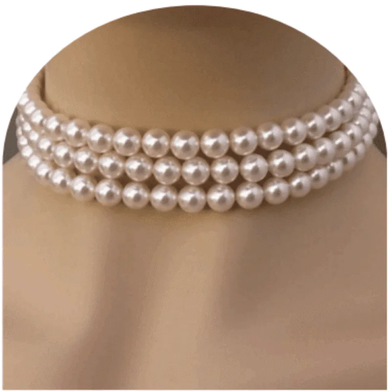 Design-60-D – Elegant Pearl Necklace for Women | Party & Festive Jewellery