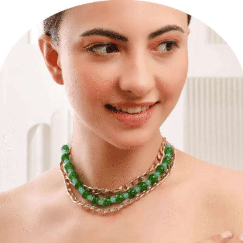 Design-66-B – White Pearl Necklace for Women | Lightweight Daily Wear