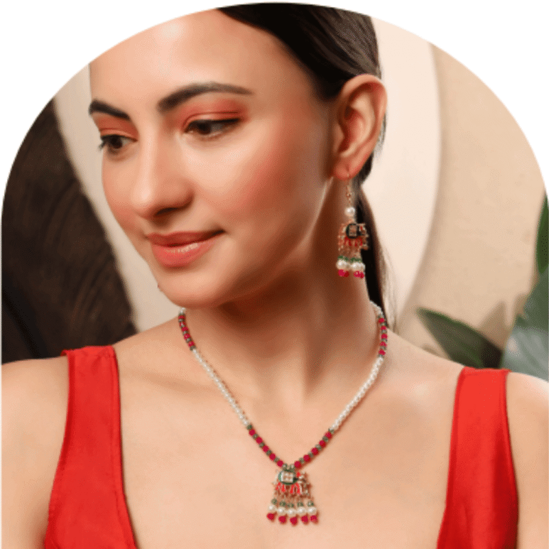 Design-68 – Classic Pearl Necklace for Women | Traditional Jewellery