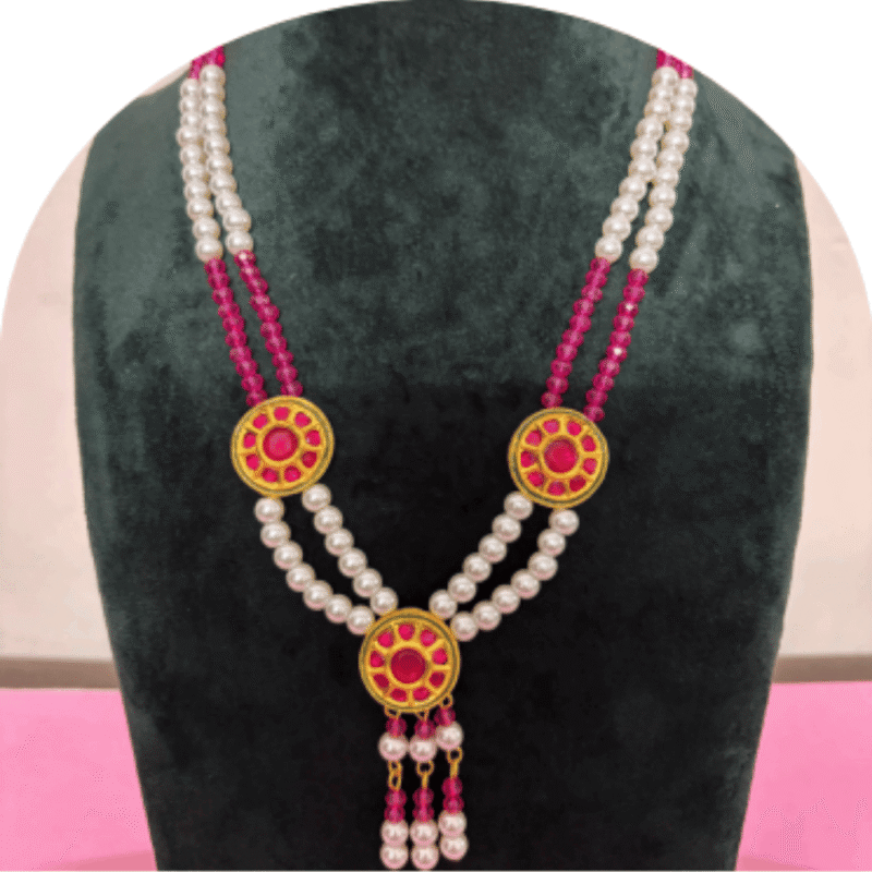 Design-80 – Premium Pearl Necklace for Women | Royal Jewellery