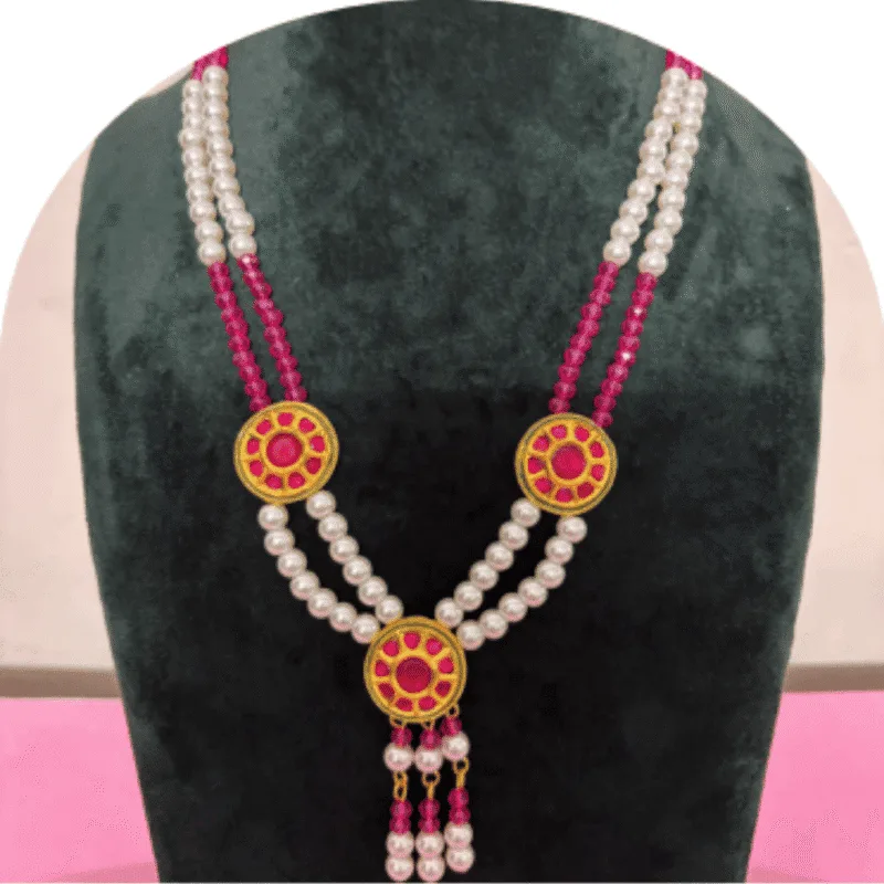 Design-80 – Premium Pearl Necklace for Women | Royal Jewellery
