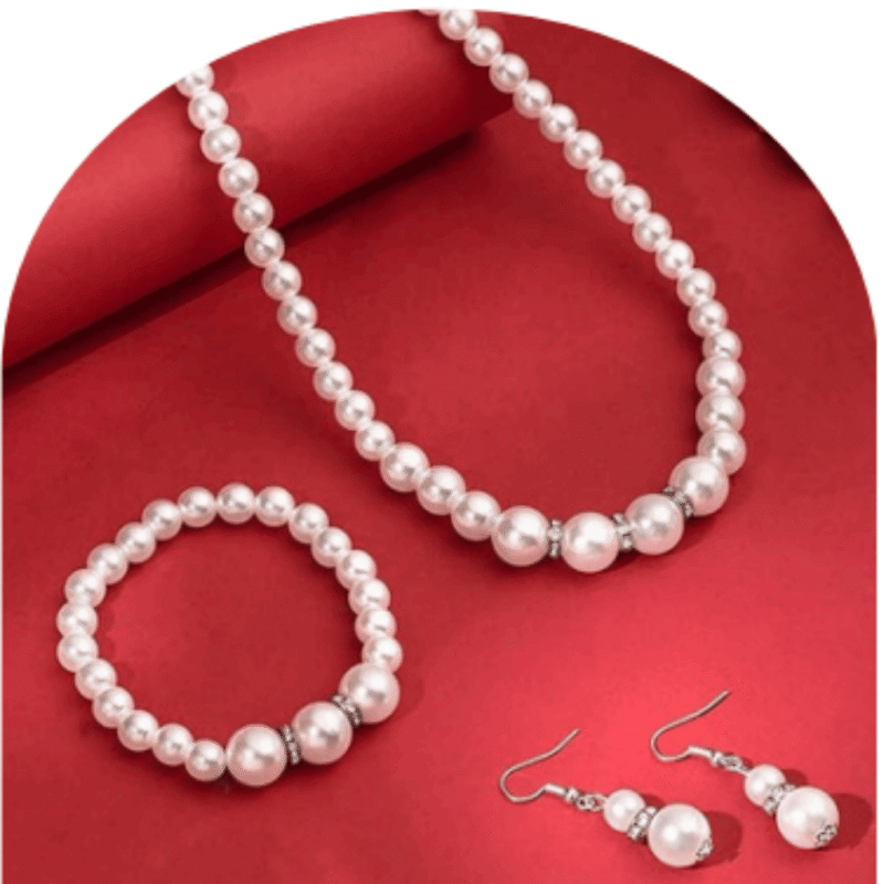 Design-86 – Classic Pearl Necklace for Women | Traditional Look