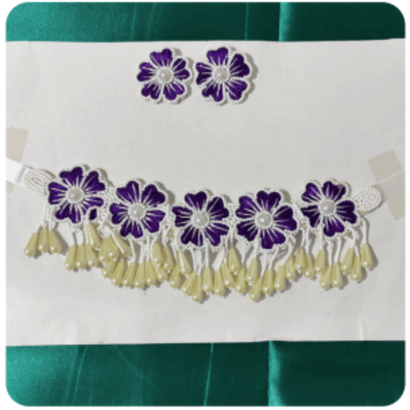 Beaded Necklace Set for Women – Premium Look Artificial Jewellery (Design BN-7a)