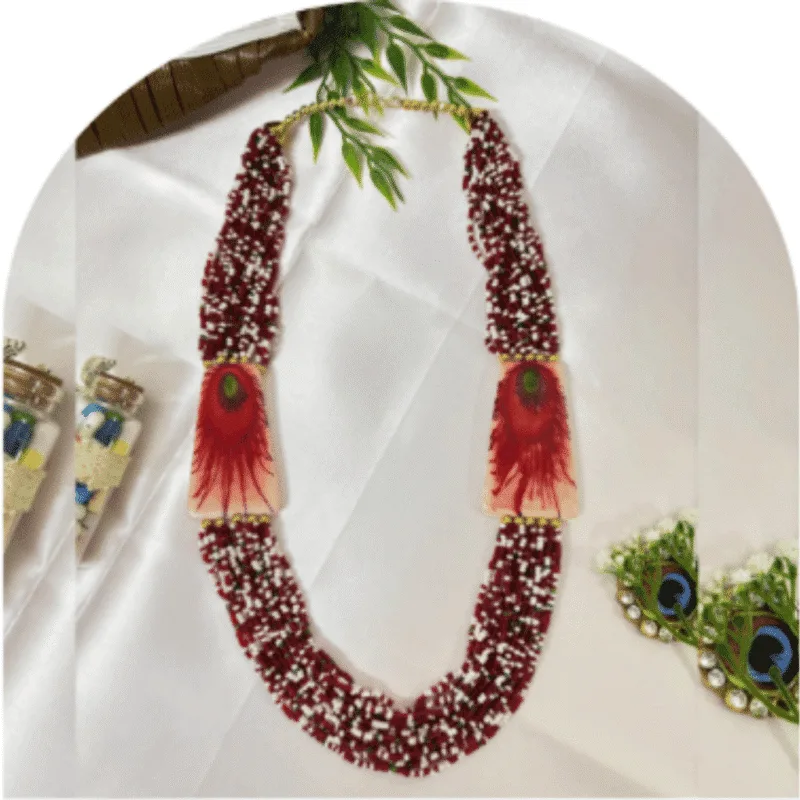 Stone Beaded Necklace Set – Design ON-21b