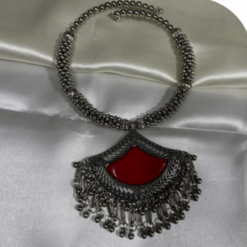 Stone Necklace Set with Earrings – Design ON-23h