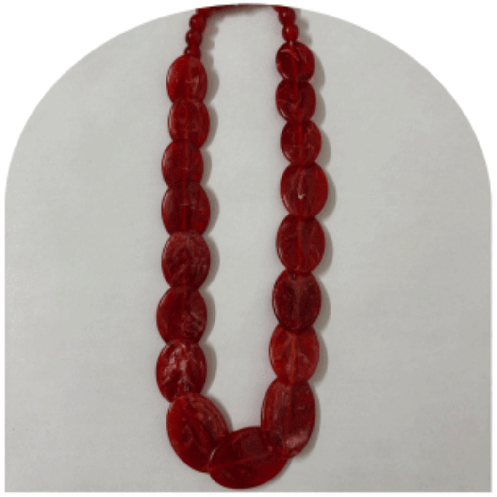 Elegant White Stone Necklace Set with Earrings – Design SN1F