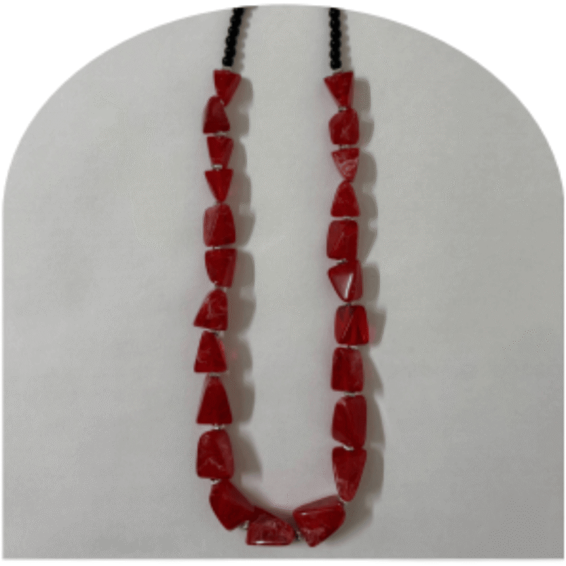 Elegant White Stone Necklace Set with Earrings – Design SN5H